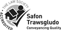Logo Safon Trawsgludo Cymdeithas Cyfreithwyr
